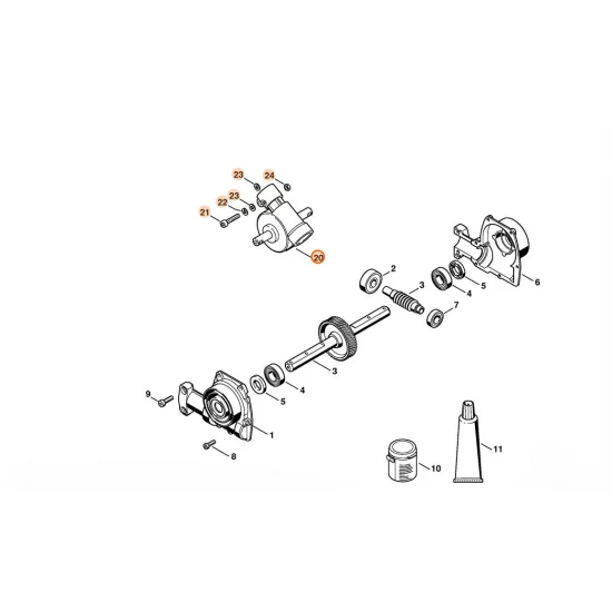 STIHL  Przekładnia 4602 640 0100